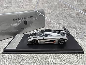 Amazon | 1/64 ケーニグセグ Koenigsegg One:1 銀 | ミニカー
